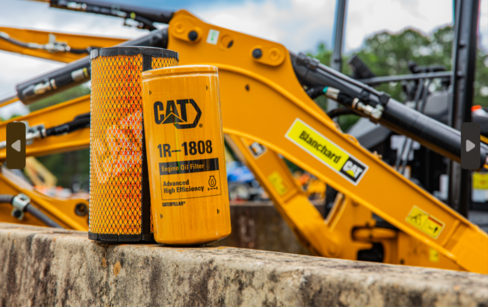 New CAT engine oil filter
